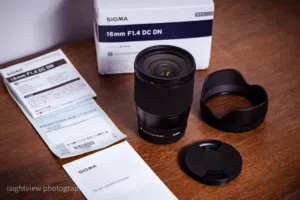 Sigma 16mm f1.4 DC DN Canon M50 M6 M5 M200 M100
