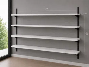 رفوف محل تعمل للكوزمتك و الاسواق