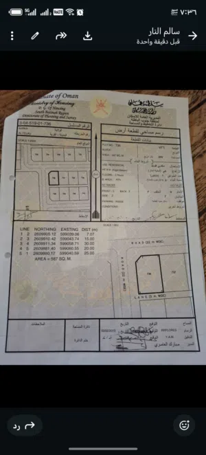 Residential Land for Sale in Al Batinah Barka
