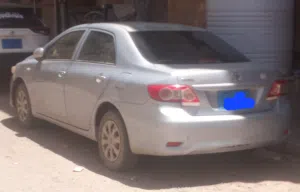 كورولا خليجي موديل 2012 جير عادي مرقم خصوصي نظيف