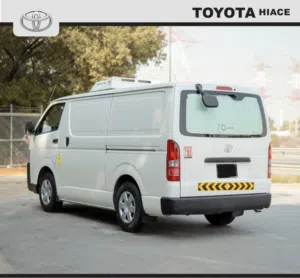 تيوتا هايس ثلاجة الإيجار 1طن مديل 2018   2018 model Toyota Hiace  chiler for   1 Ton rent