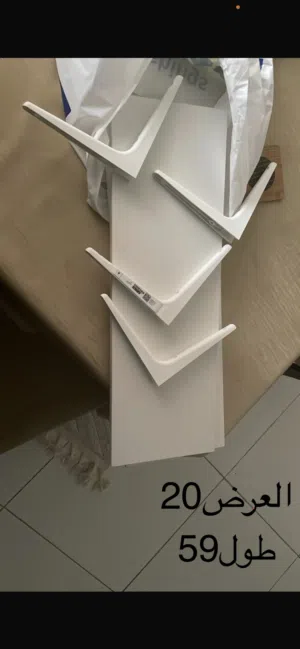 ارفف ايكيا جديدة غير مستعملة