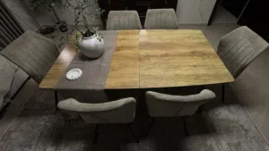 طاولة سفرة 6 كراسي