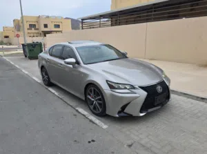 Dhs 47000/= Lexus Gs350 F Sport - V6  2017 GCC -  خليجي الفطيم  - رقم واحد  - اوبشن