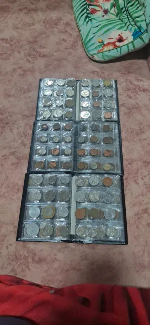 للبيع عملات معدنية اجنبية وعربية