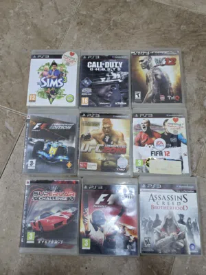 ps3 games.....all 9 games in 16 rials