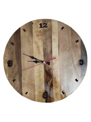 Handmade multiple colors wall clock