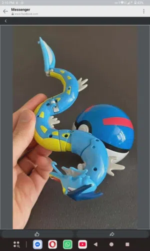 بوكيمون مع كرة بوكيمون Pokemon Gyarados - GreatBall.