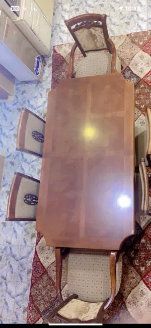 ميز طعام 6 كراسي