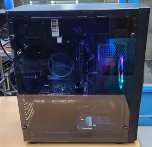للبيع بي سي جيمنق Core i5 12gen 256GB ssd+1TB /16Ram DDR4/ 3050 6 GB RTX