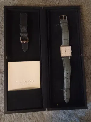 NOMOS Glashütte Tetra 27 made in germany used like new