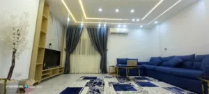 شقة فندقية مفروشة للإيجار  العجوزة ثاني برج من النيل بجوار المهندسين والدقي والزمالك  تشطيب حديث