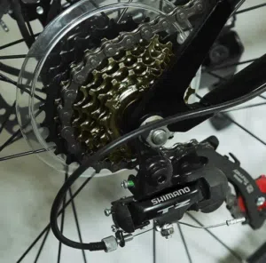 21- Gears, folding mountain bike