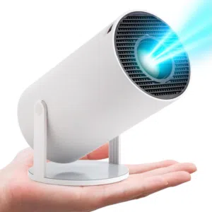 Universal HY300 Ultra HD High Dynamic Range 180 Degree Flip Portable Projector بروجكتور محمول