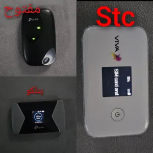راوتر نت محمول 3 حبات واحد مفتوح ثاني بتلكو ثالث stc