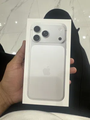 Iphone 17 pro max 256 silver TDRA