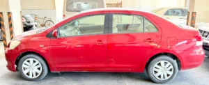 TOYOTA YARIS 2012, RED COLOR