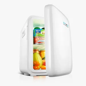 البراد الصغير المتنقل سعة 10 ليتر وظيفة مزدوجة تسخين وتبريد حاليا  وضمان سنة