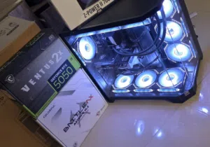 للجادين فقط  GAMING PC R7 5700x / RTX5050 / RAM~16GB / M.2~512GB NVme /PSU 7OOW