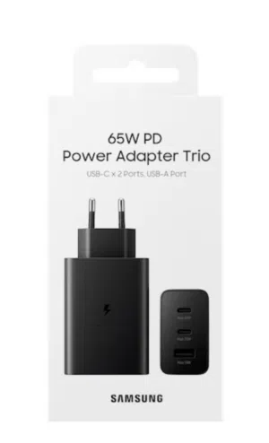 Samsung 65W Power Adapter Trio اصلي