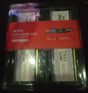 رامات DDR5 للبيع اللون ابيض RGB جديد