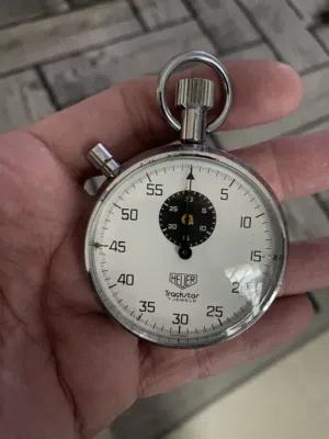 Heuer vintage racing stop watch