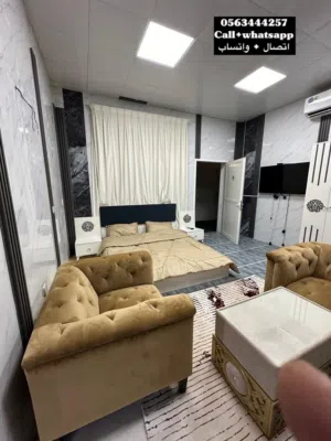 للإيجار استوديو مفروش مدخل خاص في منطقة شعبة الوطاه
