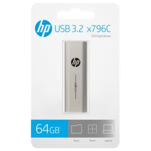 فلاشة HP اصلية 64جيجا للبيع بسعر مغري
