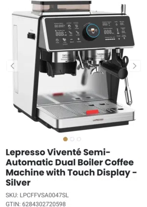 ماكينة القهوة Lepresso Viventé (ليبريسو فيفينتي) آخر إصدار تواصل خاص على الواتساب للعروض