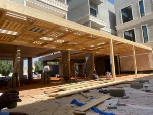 مظلات وسواتر بديل_الخشب غرف_سندويش_بنل مستودعات برجولات
