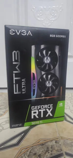 3070TI نسخة OC من EVGA بيعه مستعجله
