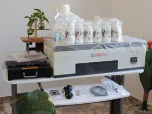طابعة DTF A30 احترافية (منظومة متكاملة جاهزة للعمل)فرصة العمر للربح المباشر