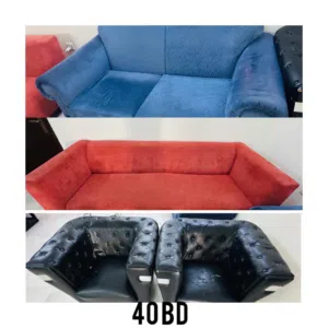 FOR SALE SOFA, DAINING TABLE, FRIDGE, SMART TV, GAS CYLINDER, CABOURD, BED MATTRESS
