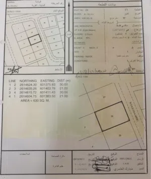 Residential Land for Sale in Al Batinah Barka