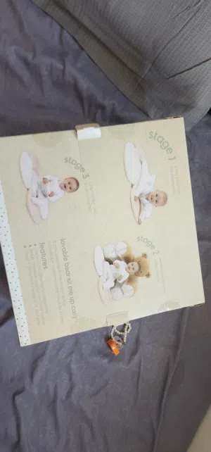 بدوب لتعليم الجلوس للاطفال من ماركة موذركير mothercare بنصف السعر الاصلي جديد دبدوب