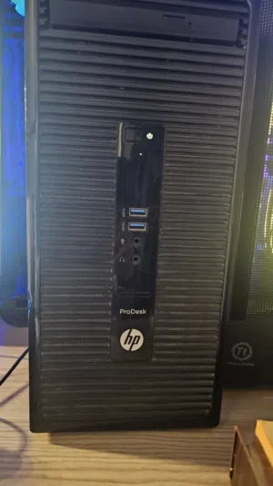 كمبيوتر i7 الجيل السادس + SSD 240GB + HDD 500GB مع شاشة وماوس وكيبورد – بحالة ممتازة