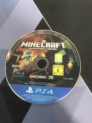 Minecraft for sale works on PlayStation 5 and 4