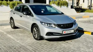 Honda Civic 2014 Silver - Excellent Condition