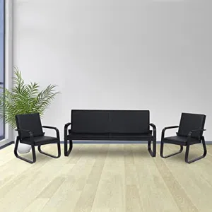 صوفا 5 شخص sofa 5 person جلسة جلد sofas جلسة كنب كنبات اثاث مكتبي مكاتب انتظار استقبال Reception sof