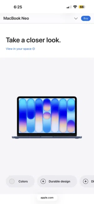 Apple MacBook Neo