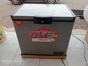ديب فريزر هاي تك 250 لتر قلب ستالس موتور ال جي مزود بقفل ومفتاح فرز اول ضمان 5 سنين ب 8400 الدفع عند
