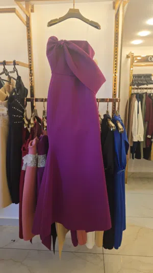 فستان سهرة مقاس ميديوم للبيع