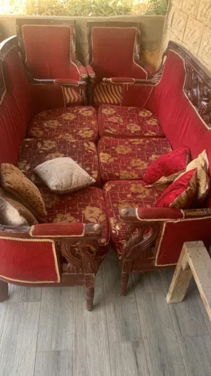 صالون 4 قطع صغار و2 كبار