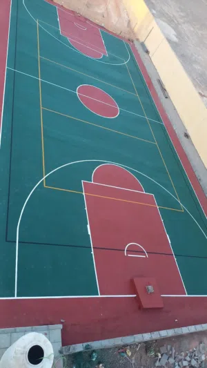 ملاعب اكريليك خارجي متعدد الاغراض لملاعب كرة السلة و التنس
