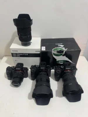 Sony A9 mark II A7 IV A7S III A7S II 16-35 GM II 24-70 GM Icheck my description for more information