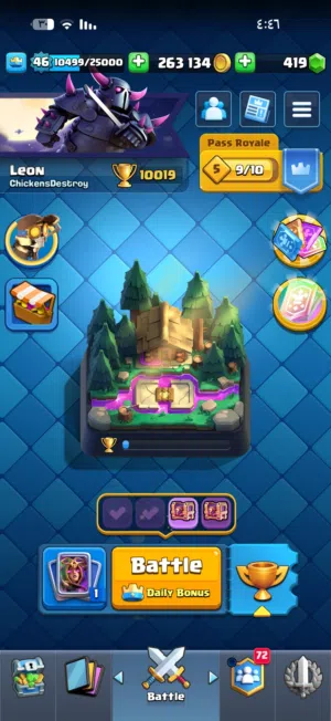 بيع كلاش رويال 10000+ كأس Arena 25 بسعر مناسب و ممتاز ( الوصف مهم )!!