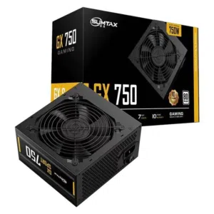 باور سبلاي - مزود طاقه لأجهزة الجيمنج 750 واط حقيقي SUMTAX GX 750W 80+ BRONZE GAMING POWER SUPPLY