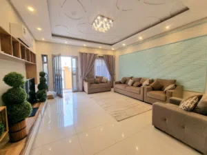 Spacious 3 BR Fully furnished Villa with Private Pool in Busaiteen for Rent