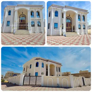 للبيع فيلا جديدة في صلالة صحنوت الشمالية بالقرب من مدرسة حكومية