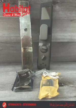 أقفال ذكية ببصمة، كرت، وجه، وحركة يد